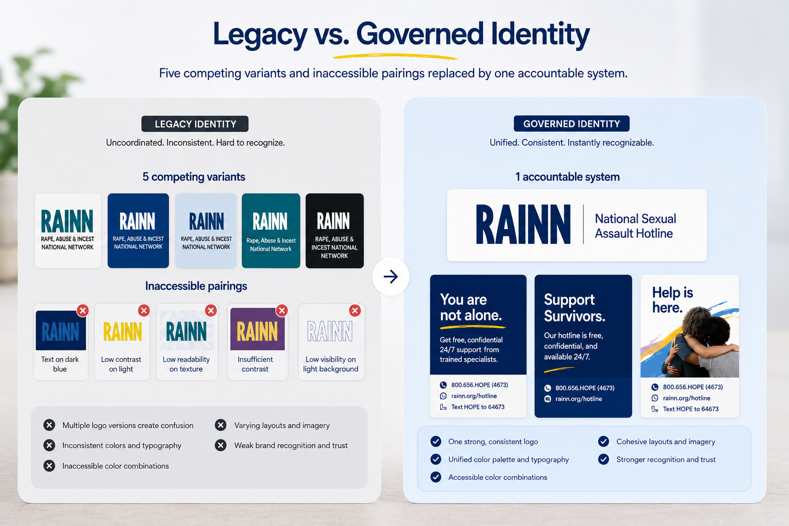 Legacy vs. Governed Identity